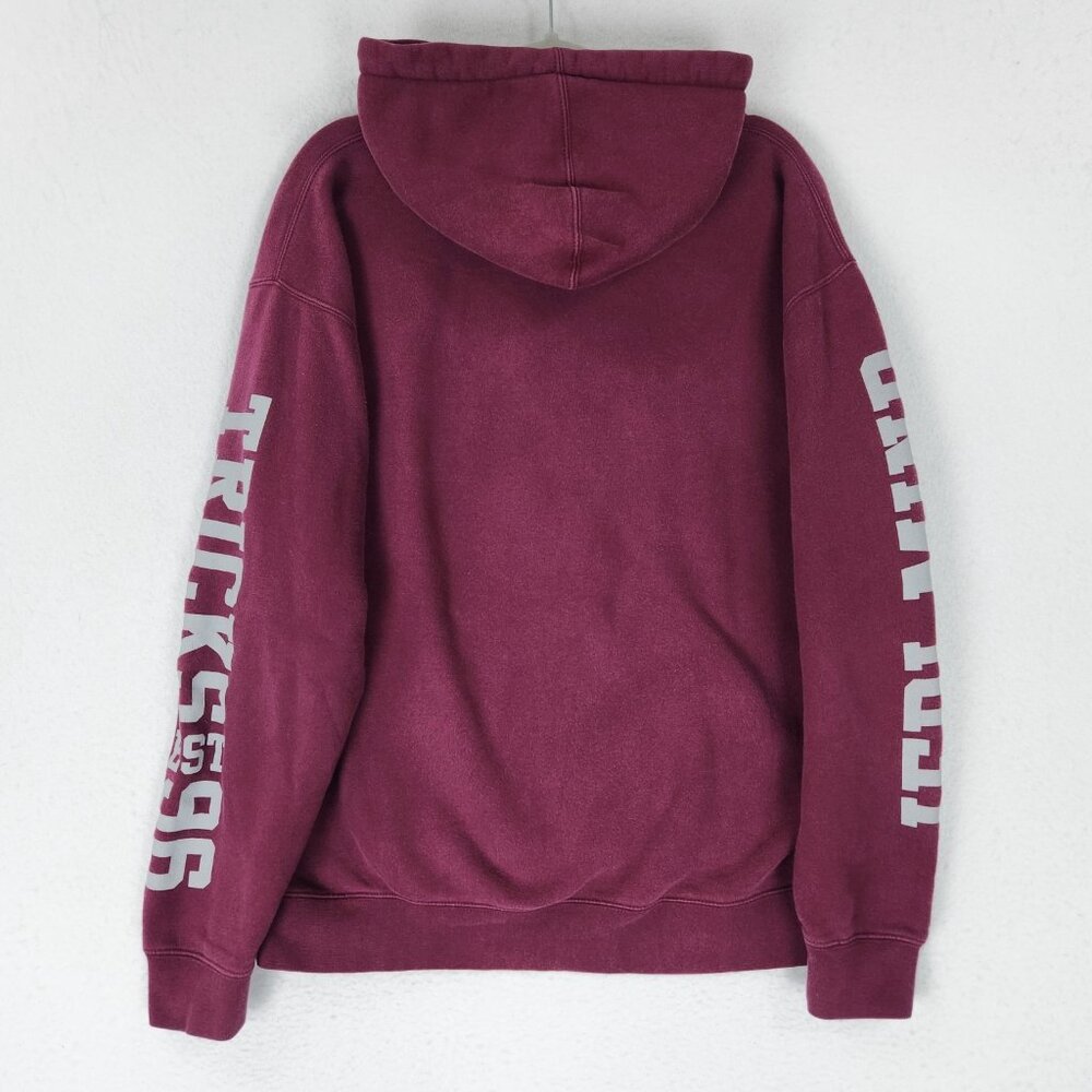 Jedi Mind Tricks Sweater Mens Large Burgundy Est 1996 Hip Hop Hoodie Pullover - Picture 13 of 14